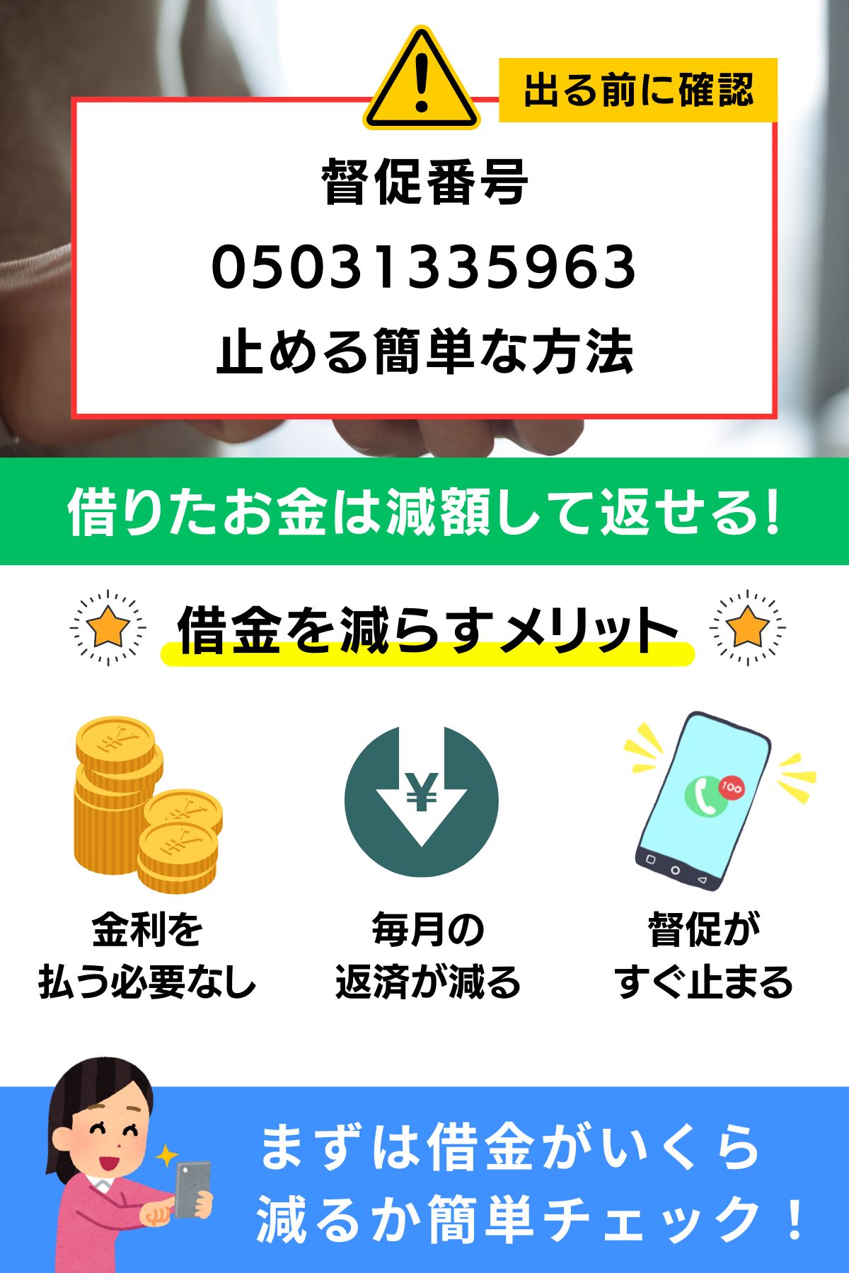 05031335963の電話はセブンカード